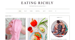Desktop Screenshot of eatingrichly.com